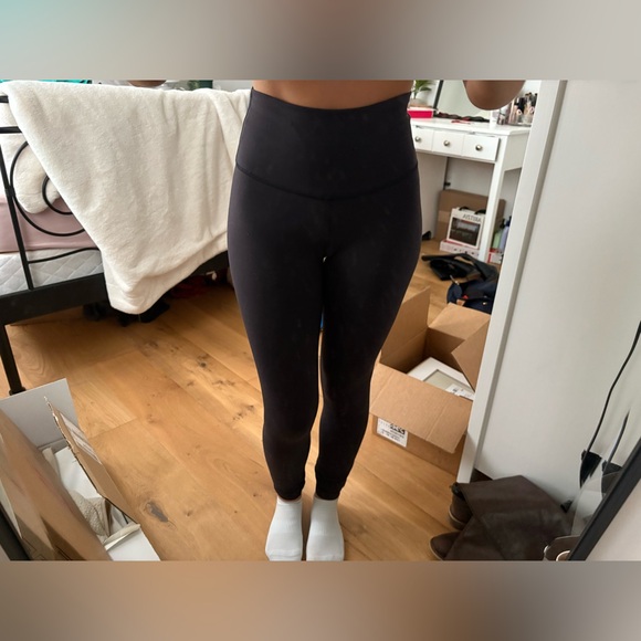 lululemon athletica Pants - Lululemon wunder train black leggings 25”